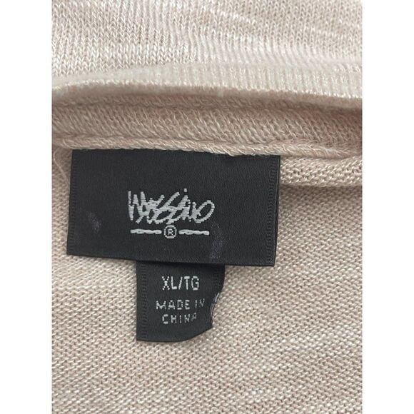 Wassio Side Slit Slub Knit Top Size XL - Picture 8 of 9